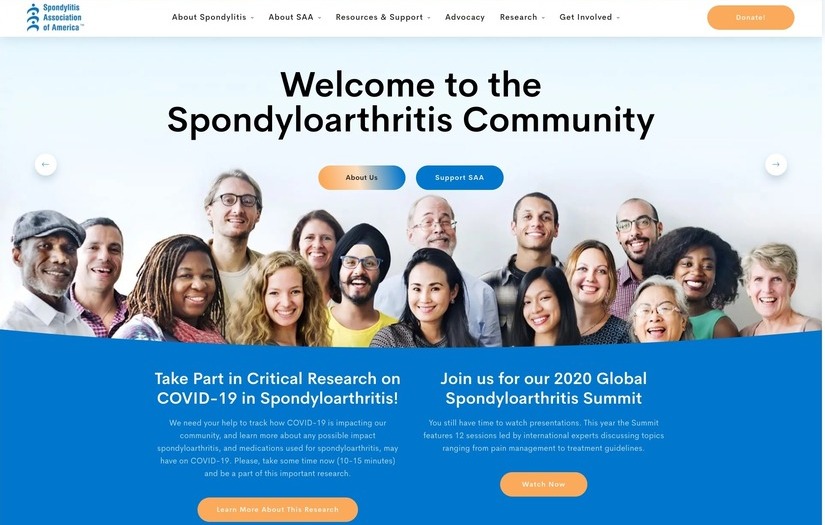 Showcase SAA: Best Design Practices For Heavy Structured Website screenshot 1